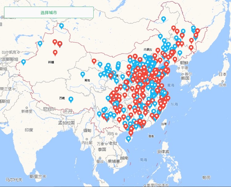 「江苏发布感染地图」〃江苏确诊地图